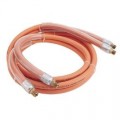 GREENLEE Fairmont  Rubber Low Pressure Hose Assembly, Orange, Non-Conductive